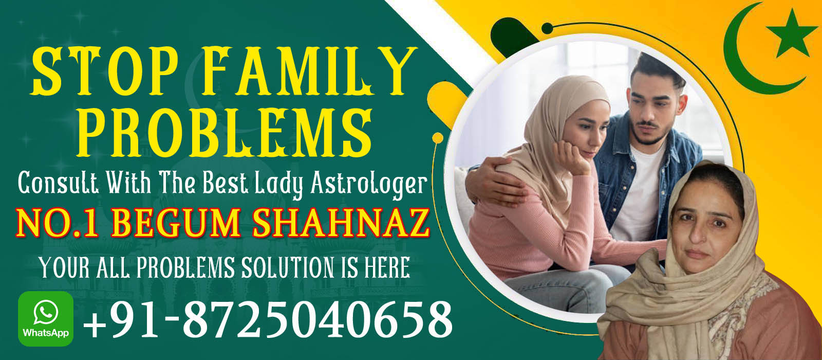 Begum Shahnaz Call Us +91-8725040658